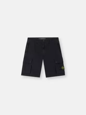 Slim-Fit-Cargo-Bermudashorts mit Reißverschlusstaschen