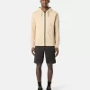Slim-Fit-Cargo-Bermudashorts mit Reißverschlusstaschen