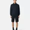 Slim-Fit-Cargo-Bermudashorts mit Reißverschlusstaschen