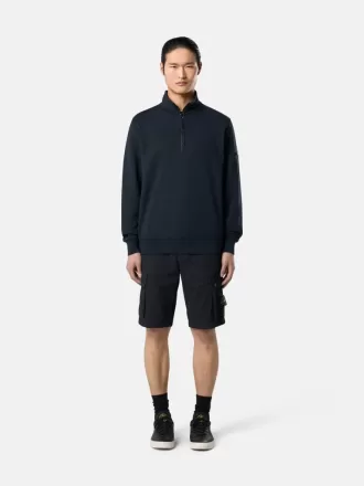 Slim-Fit-Cargo-Bermudashorts mit Reißverschlusstaschen