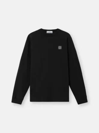 Slim-Fit-Langarm-T-Shirt mit Compass-Patch