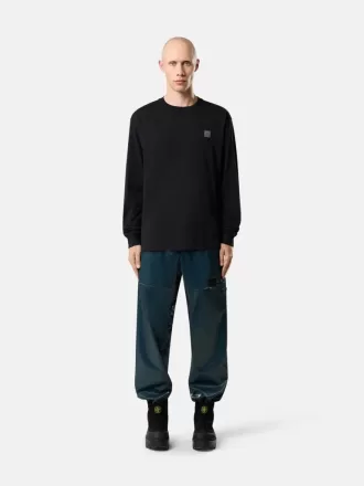 Slim-Fit-Langarm-T-Shirt mit Compass-Patch