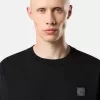 Slim-Fit-Langarm-T-Shirt mit Compass-Patch