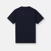 Slim-Fit-T-Shirt mit kurzen Ärmeln und Kompass-Aufnäher