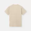 Slim-Fit-T-Shirt mit kurzen Ärmeln und Kompass-Aufnäher
