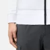 Sweatshirt mit aufgesetzten Taschen und Reißverschluss