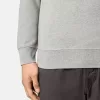 Sweatshirt mit halbem Reißverschluss und aufgesetzten Taschen
