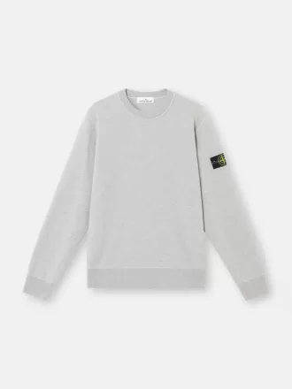 Sweatshirt mit Rundhalsausschnitt und gerippten Details