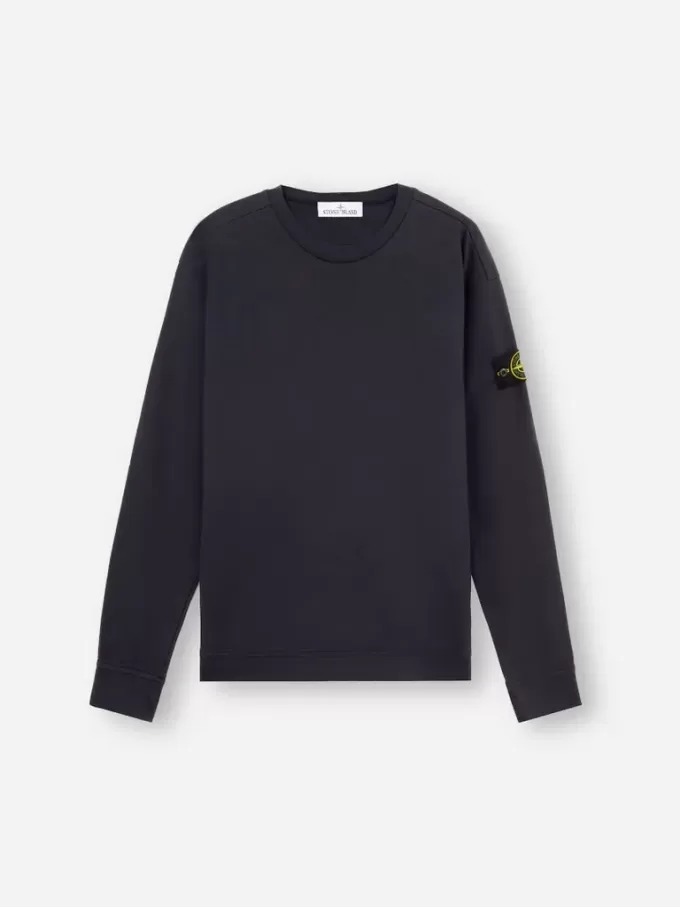 Sweatshirt mit Rundhalsausschnitt und normaler Passform