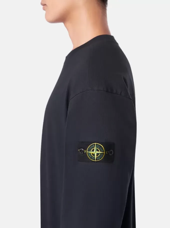 Sweatshirt mit Rundhalsausschnitt und normaler Passform