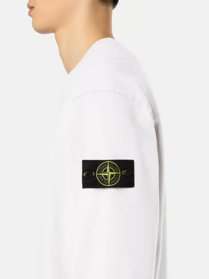 Sweatshirt mit Rundhalsausschnitt und normaler Passform