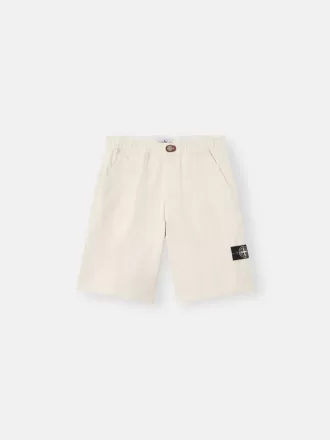 Weite Bermudashorts mit elastischem Bund