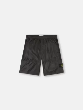 Weite Bermudashorts mit elastischem Bund