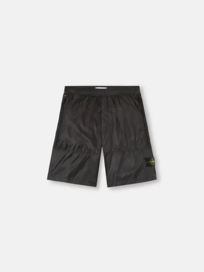 Weite Bermudashorts mit elastischem Bund