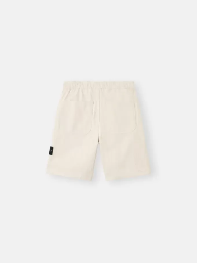 Weite Bermudashorts mit elastischem Bund