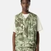 Weste mit Camouflage-Print und Futter aus Baumwoll-Ripstop
